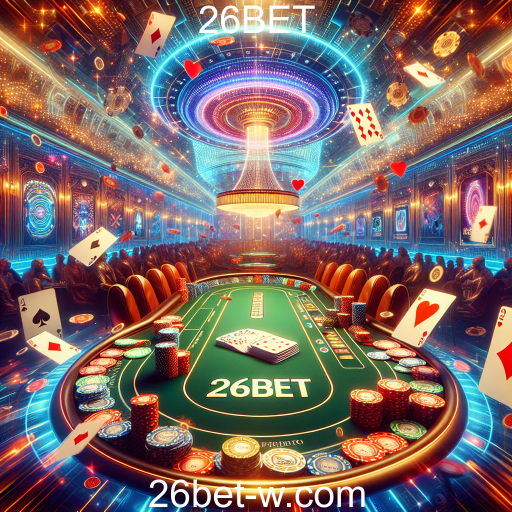 Descubra o Mundo do Poker Online no 26BET